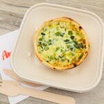 Quiche poireau, parmesan